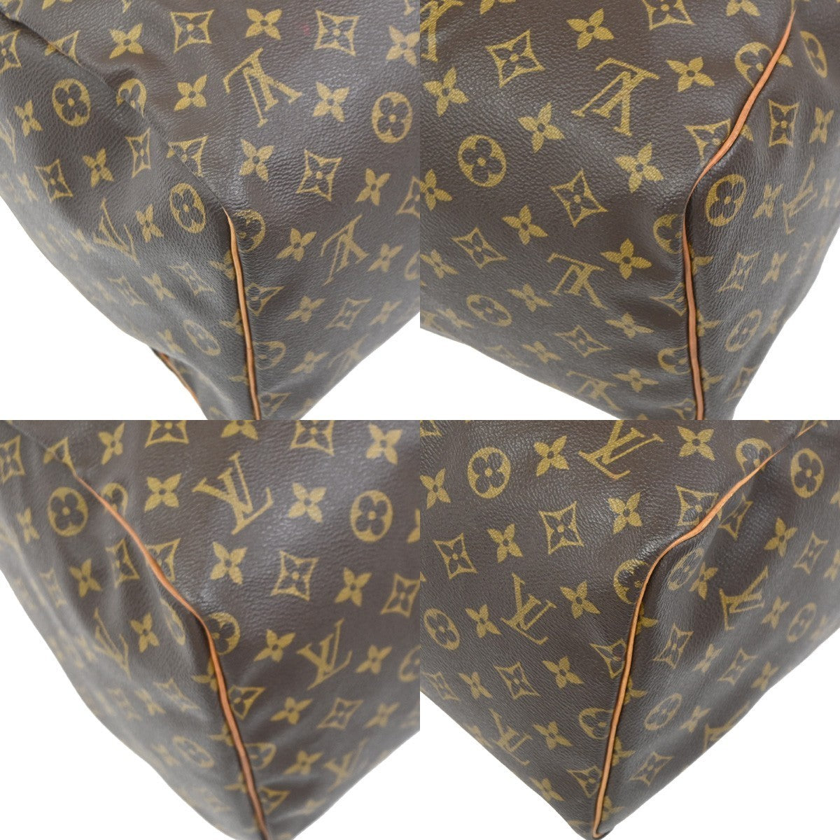 LOUIS VUITTON Speedy 40 Travel Hand Bag Monogram Leather Brown M41522 93PA044