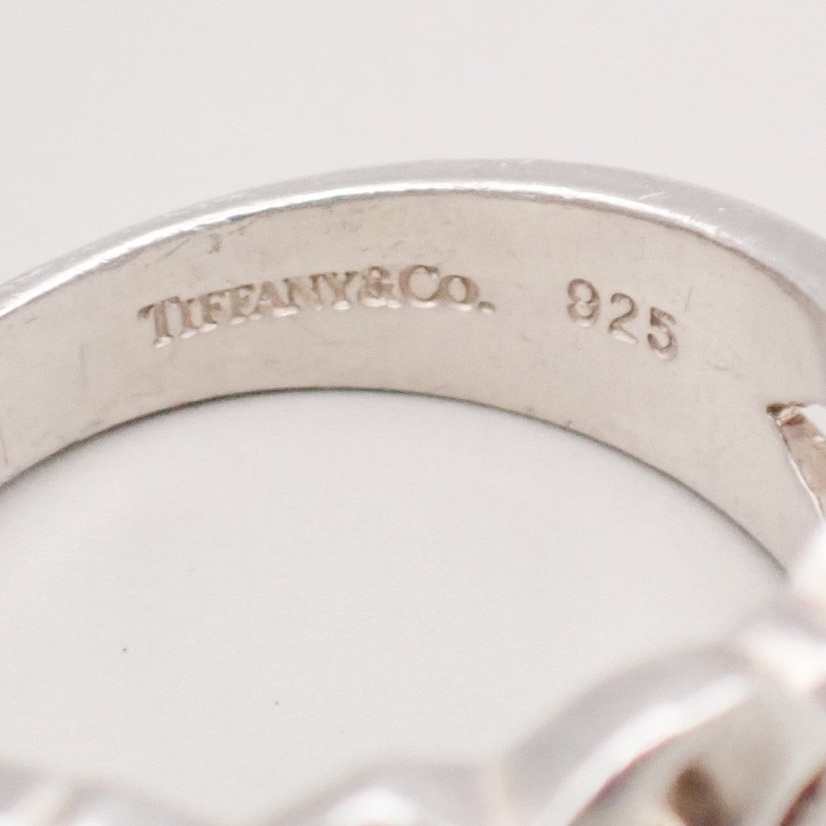 TIFFANY & CO. Paloma Picasso Loving Heart Ring US6 JP12 Silver Ag 925 07KD048