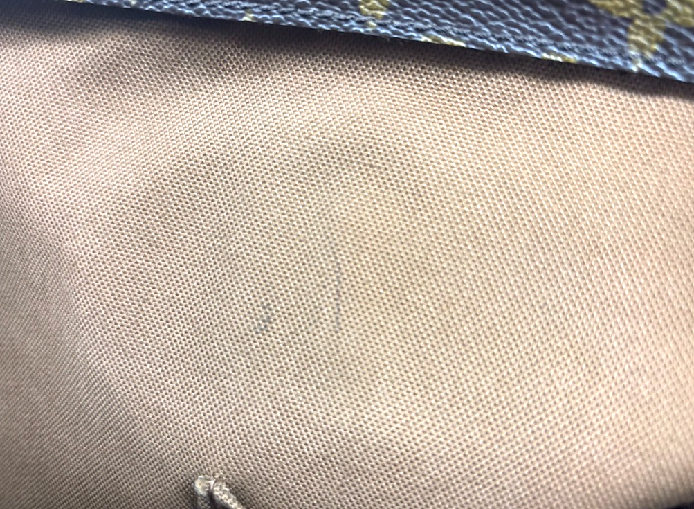 LOUIS VUITTON Cabas Mezzo Shoulder Bag Monogram Leather Brown M51151 10MA146