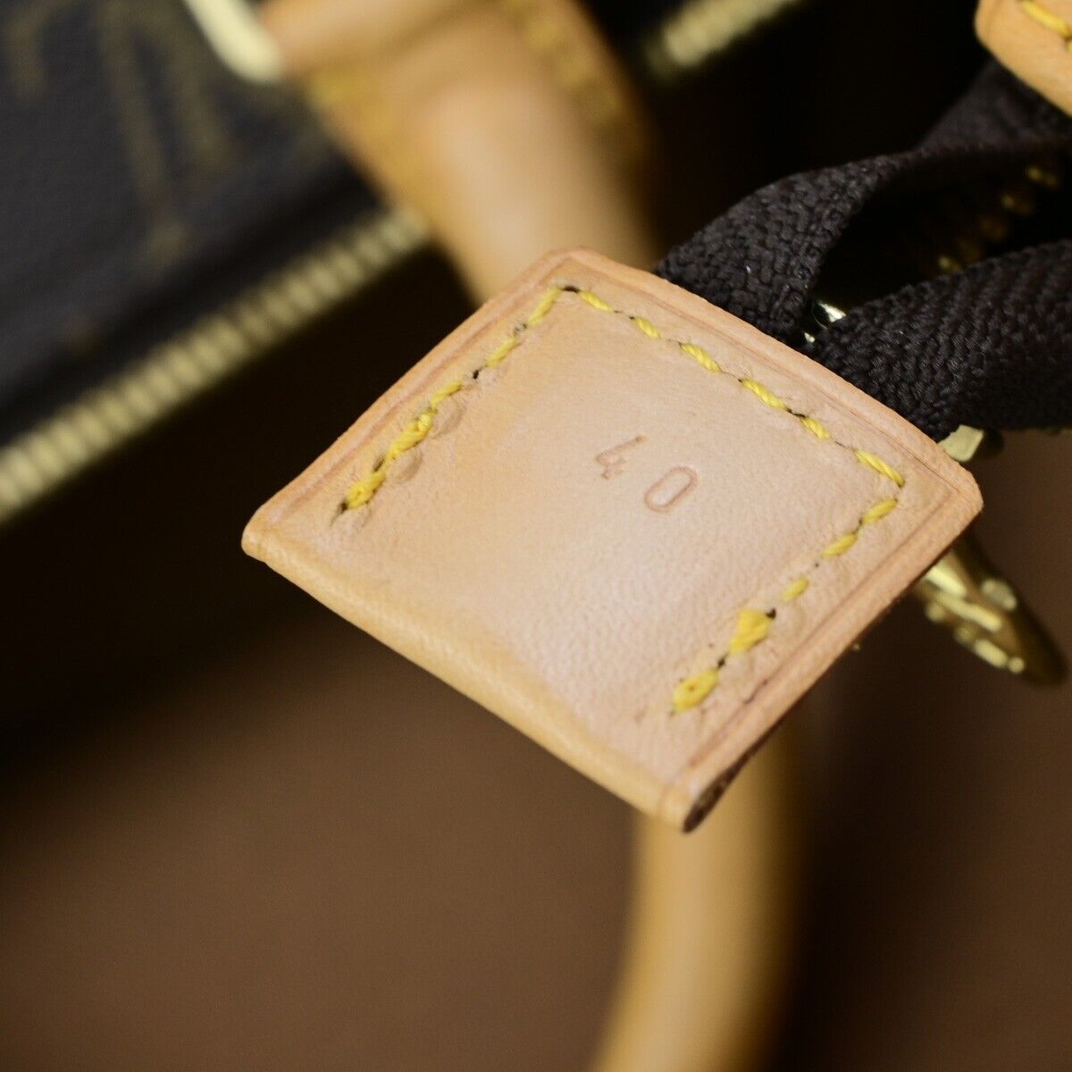 LOUIS VUITTON Cruiser 40 Travel Hand Bag Monogram Leather Brown M41139 99ED056