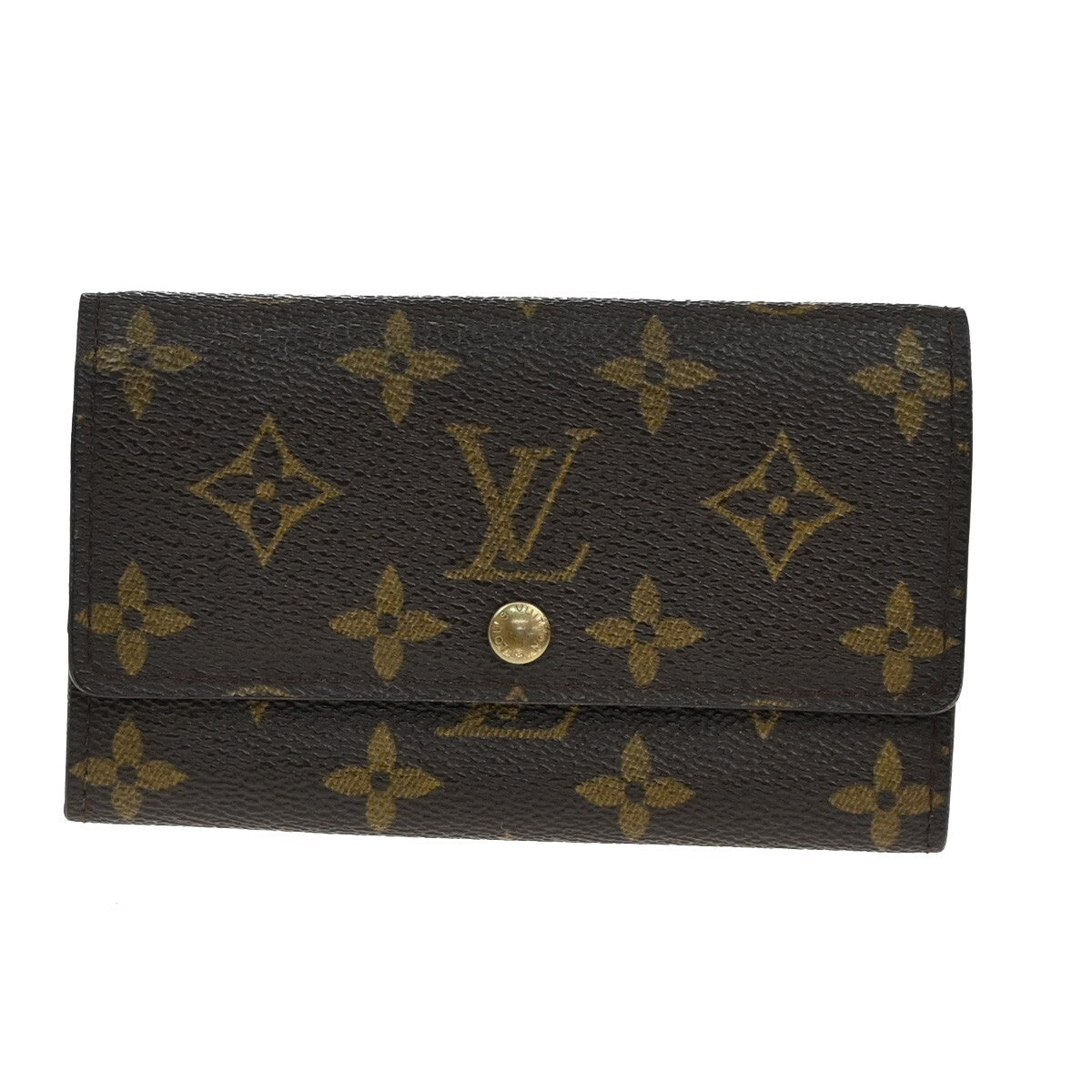 LOUIS VUITTON Porte Monnaie Zip Bifold Wallet Monogram BN M61735 01EE204