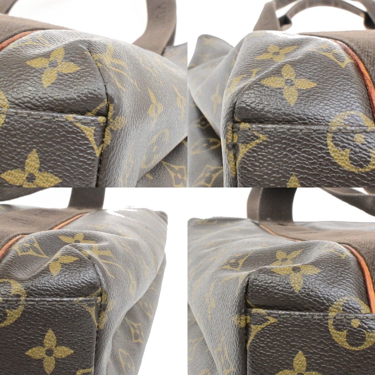 LOUIS VUITTON Cabas Beaubourg Shoulder Bag Monogram Leather Brown M53013 21EE062