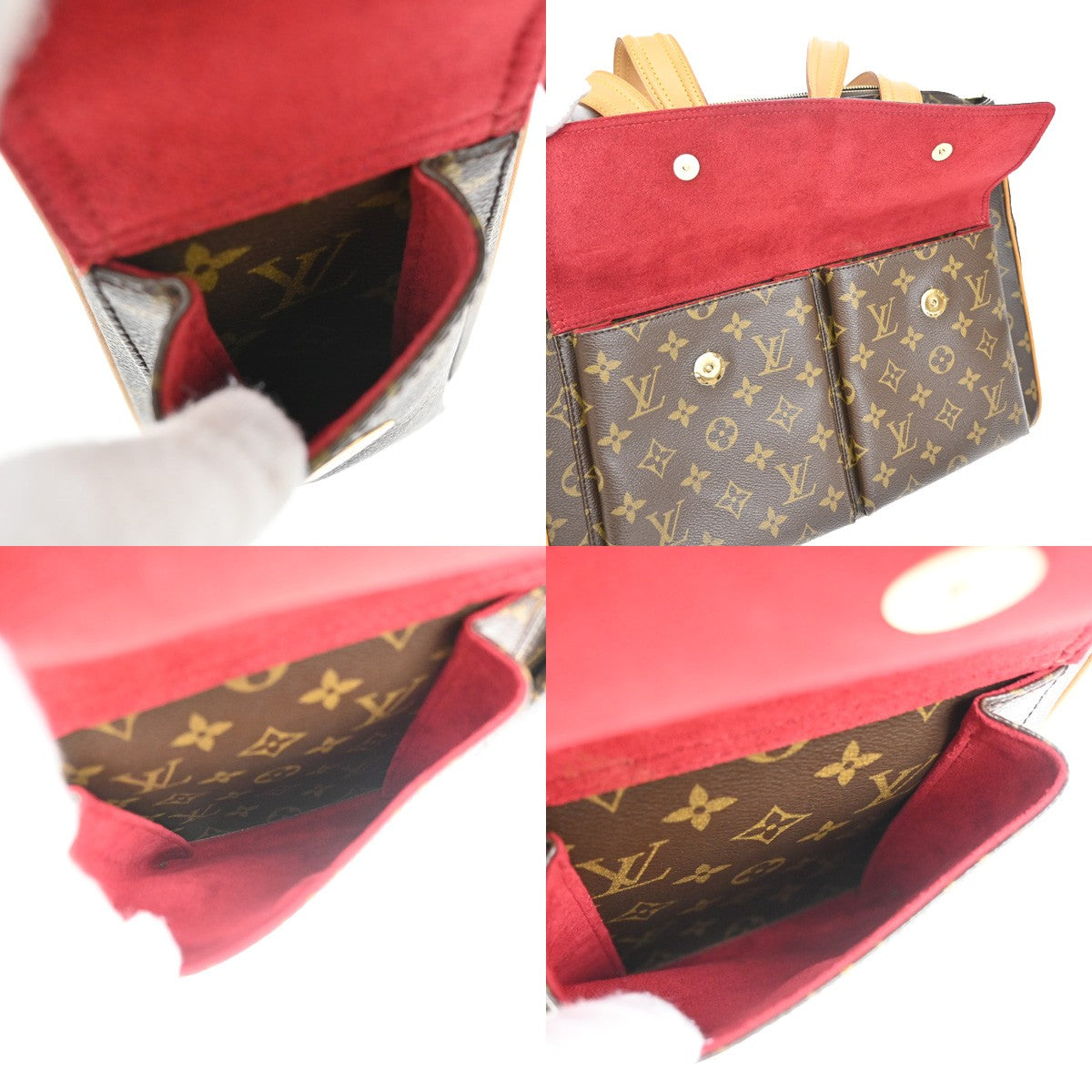 LOUIS VUITTON Multipli Cite Shoulder Bag Monogram Leather Brown M51162 52YH701