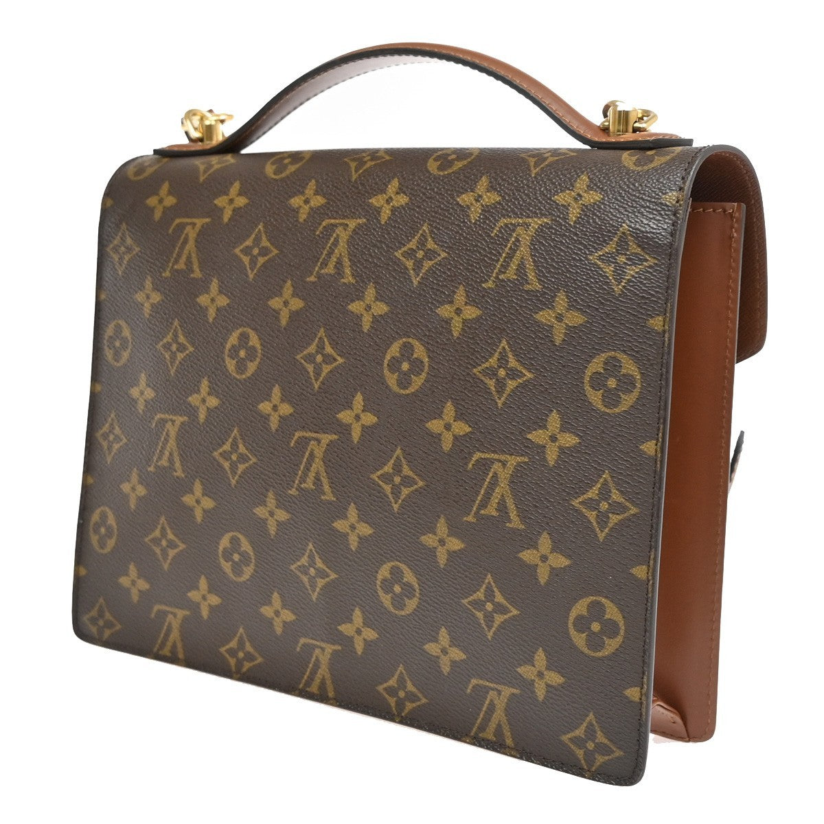 LOUIS VUITTON Monceau 28 2Way Shoulder Hand Bag Monogram Leather M51185 58CA263