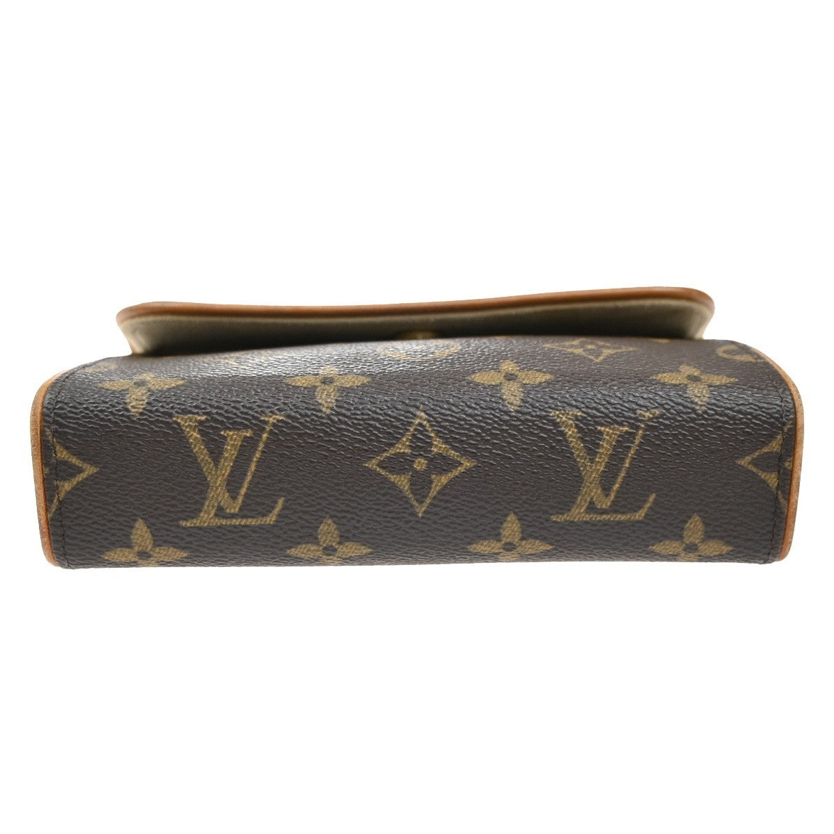 LOUIS VUITTON Pochette Florentine Bum Bag Monogram Leather Brown M51855 34CA093