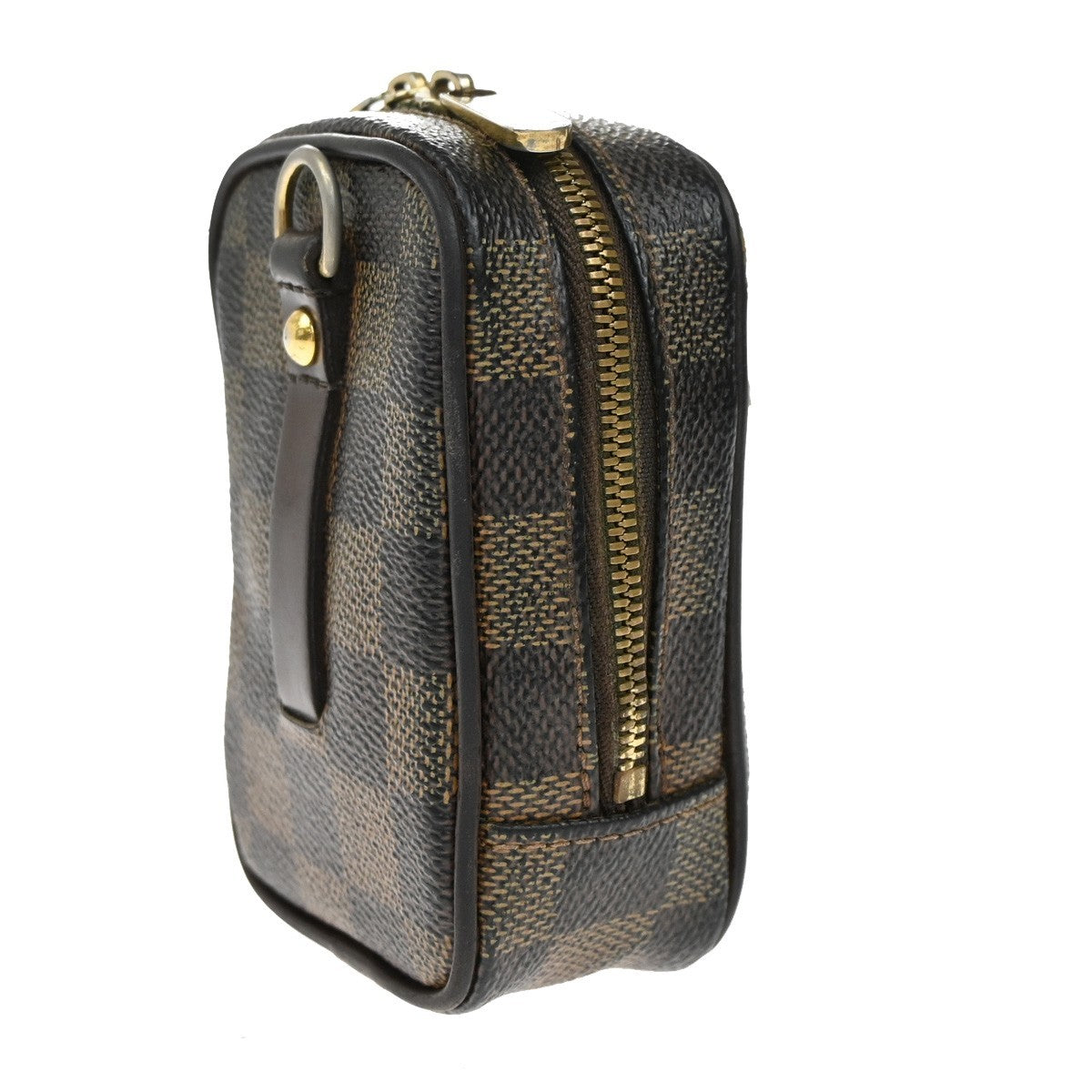 LOUIS VUITTON Etui Okapi PM Shoulder Pouch Bag Damier Ebene Brown N61738 30KB575