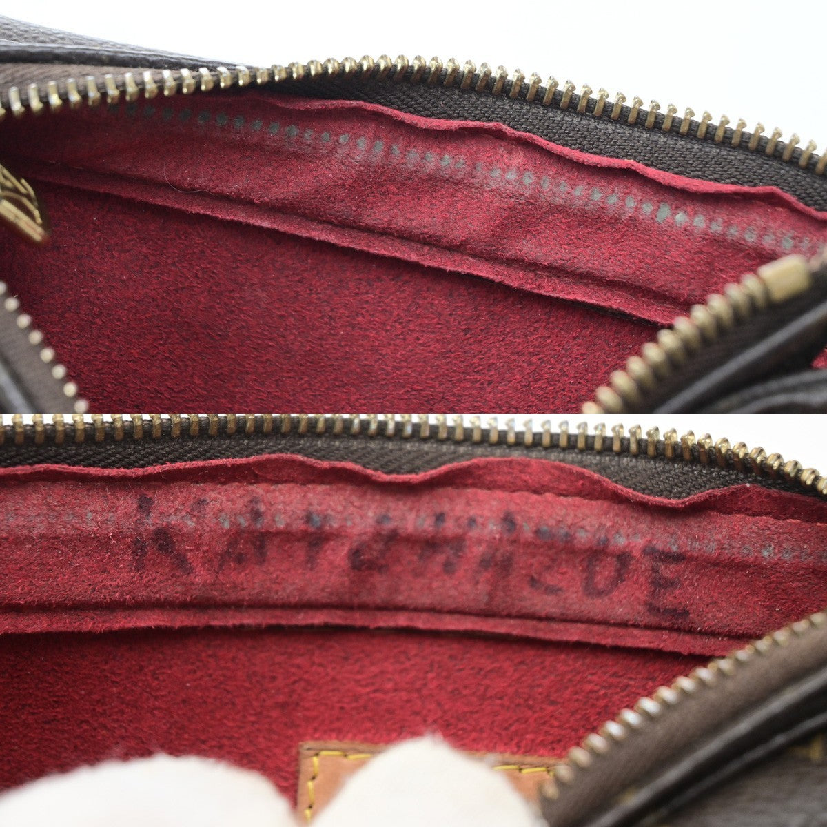 LOUIS VUITTON Viva Cite PM Shoulder Bag Monogram Leather Brown M51165 89SA190