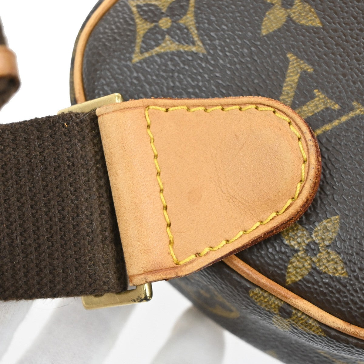 LOUIS VUITTON Pochette Gange Shoulder Bag Monogram Brown Spain M51870 28RF394