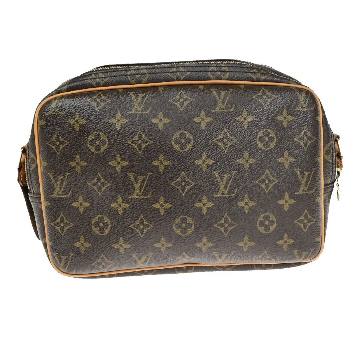 LOUIS VUITTON Reporter PM Crossbody Shoulder Bag Monogram Leather M45254 15EB143
