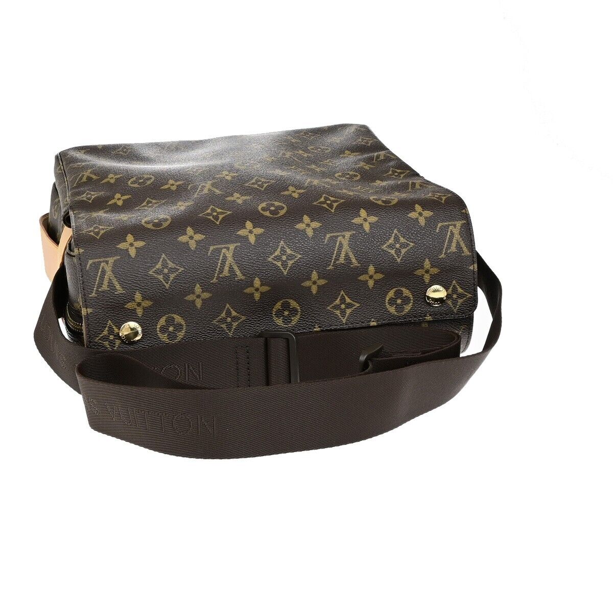 LOUIS VUITTON Naviglio Shoulder Bag Monogram Leather BN France M50205 683RK654