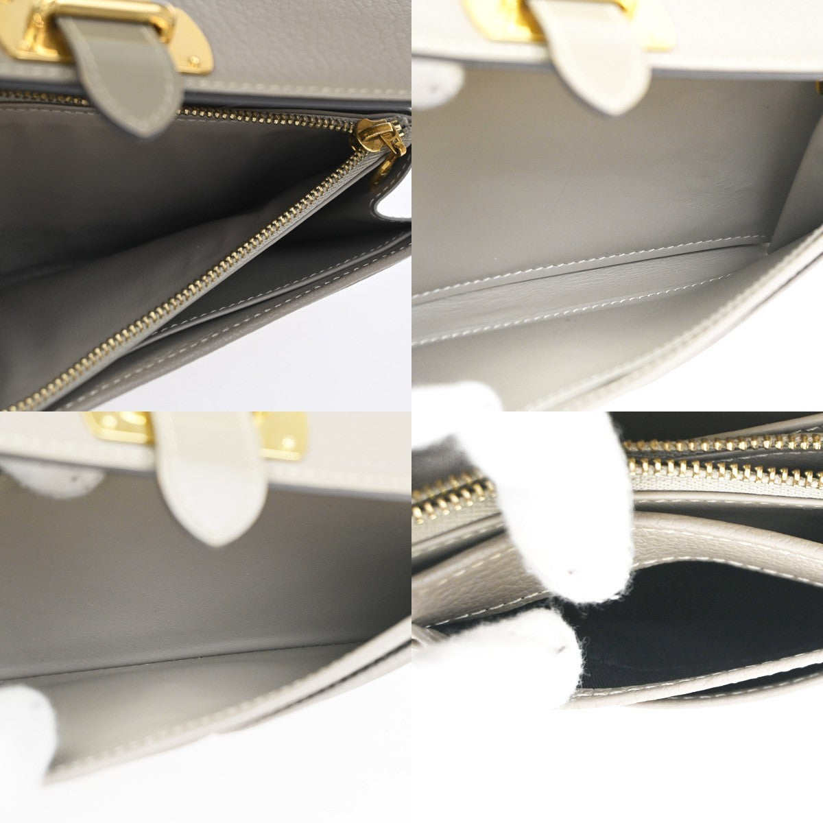 LOUIS VUITTON Portefeuille Le Favori Long Wallet Suhari Gray M95646 61KC356