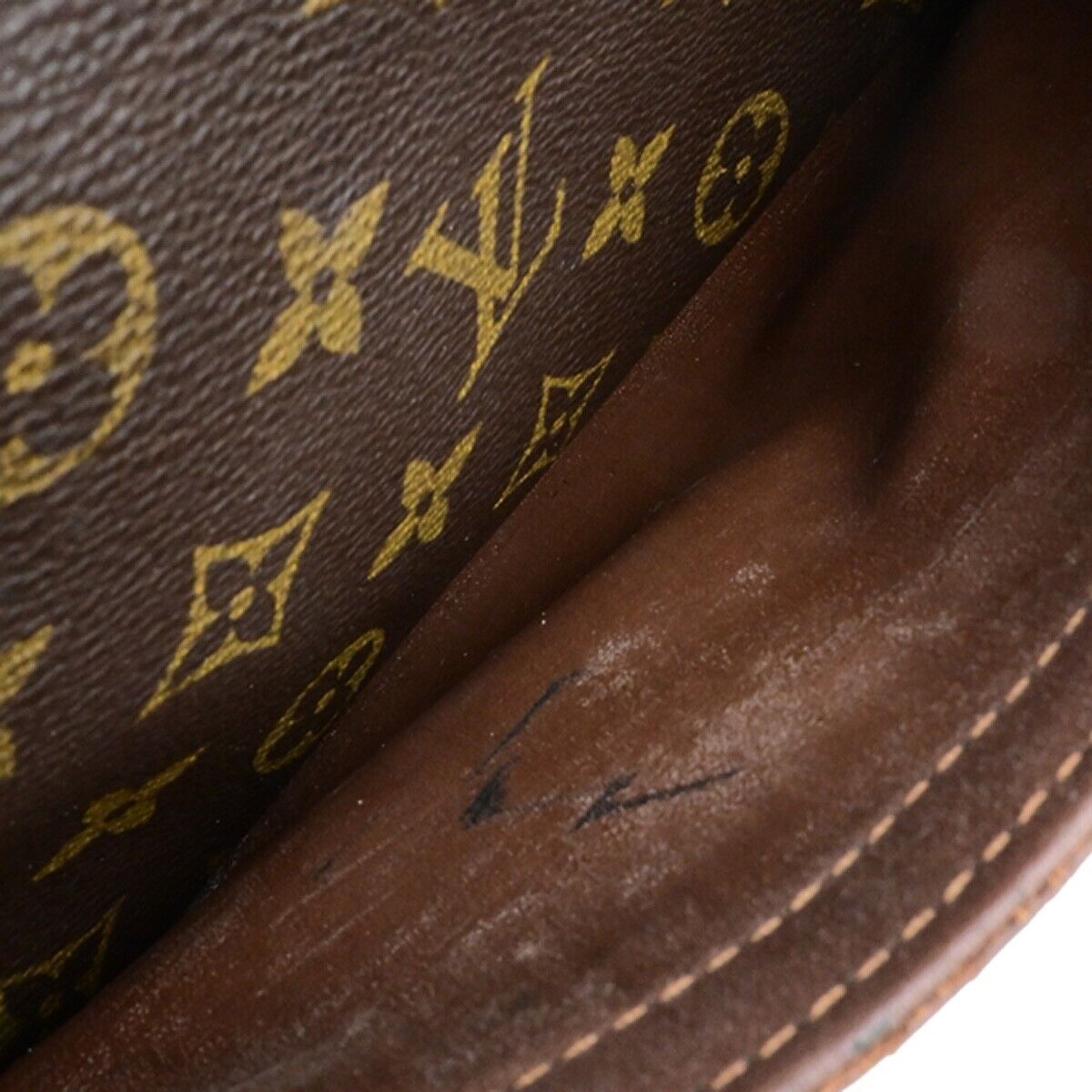 LOUIS VUITTON Trocadero 27 Shoulder Bag Monogram Leather Brown M51274 04ED333