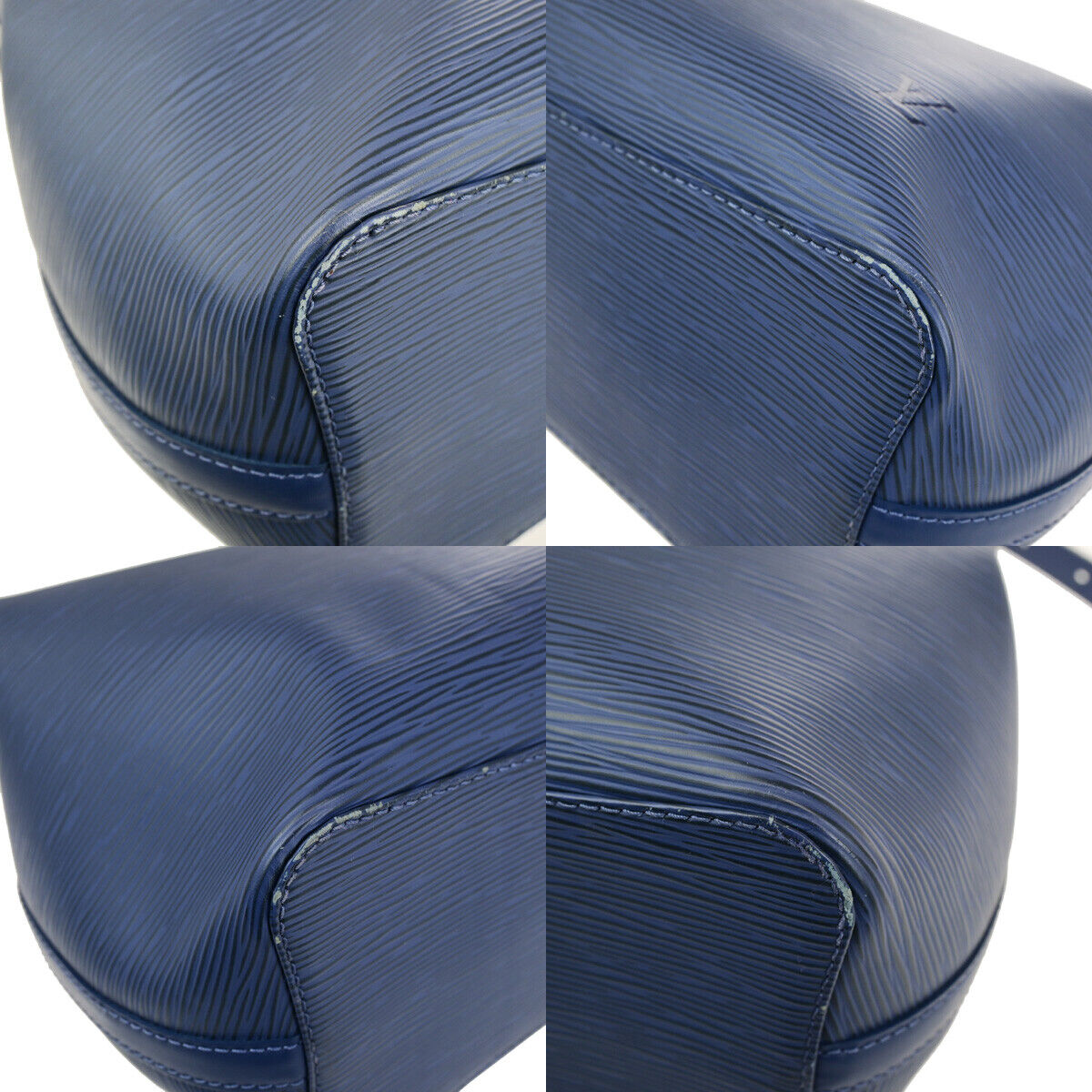 LOUIS VUITTON Mandara MM Shoulder Bag Epi Leather Blue Myrtilles M5889G 83YG598