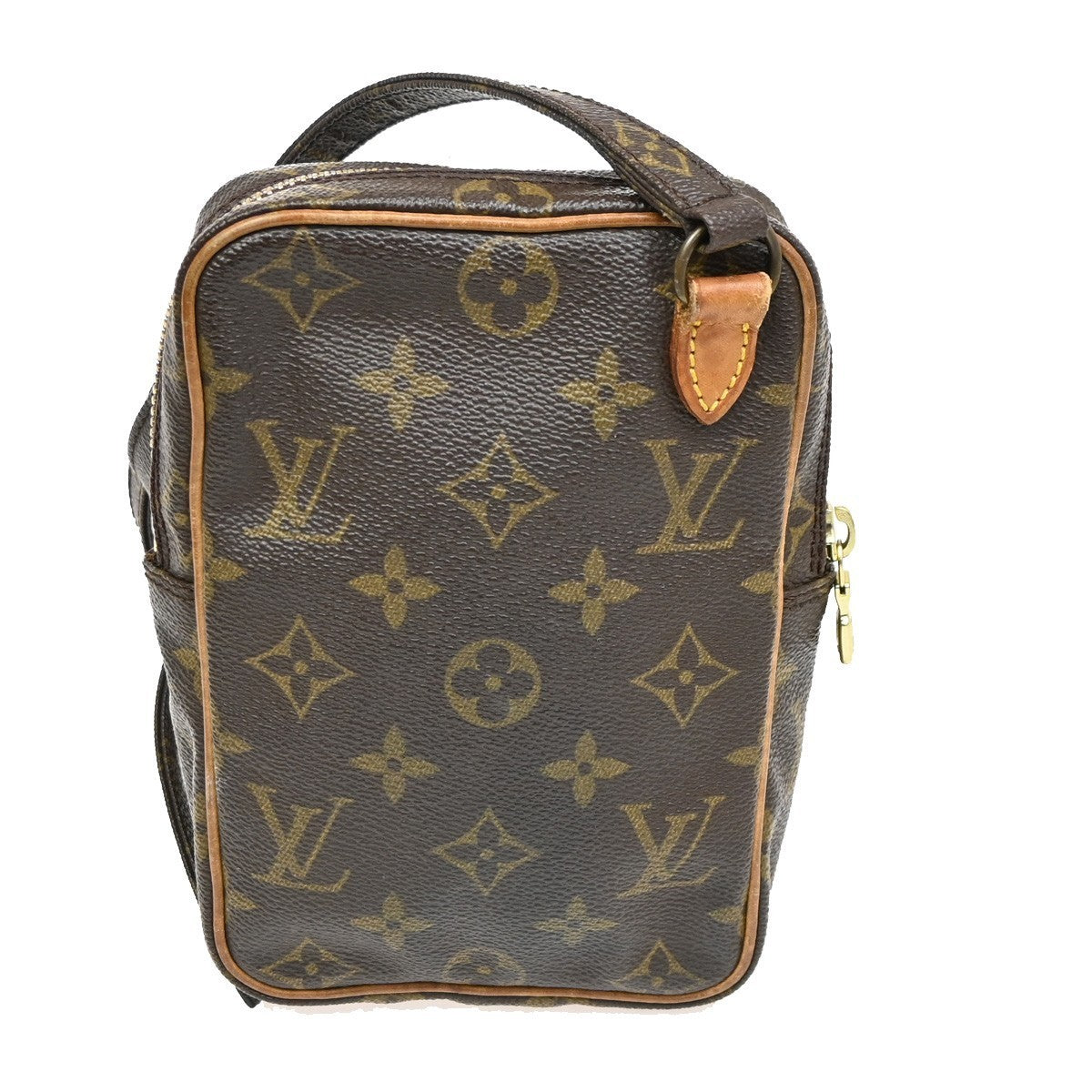LOUIS VUITTON Mini Amazon Shoulder Bag Monogram Leather Brown M45238 30KC052