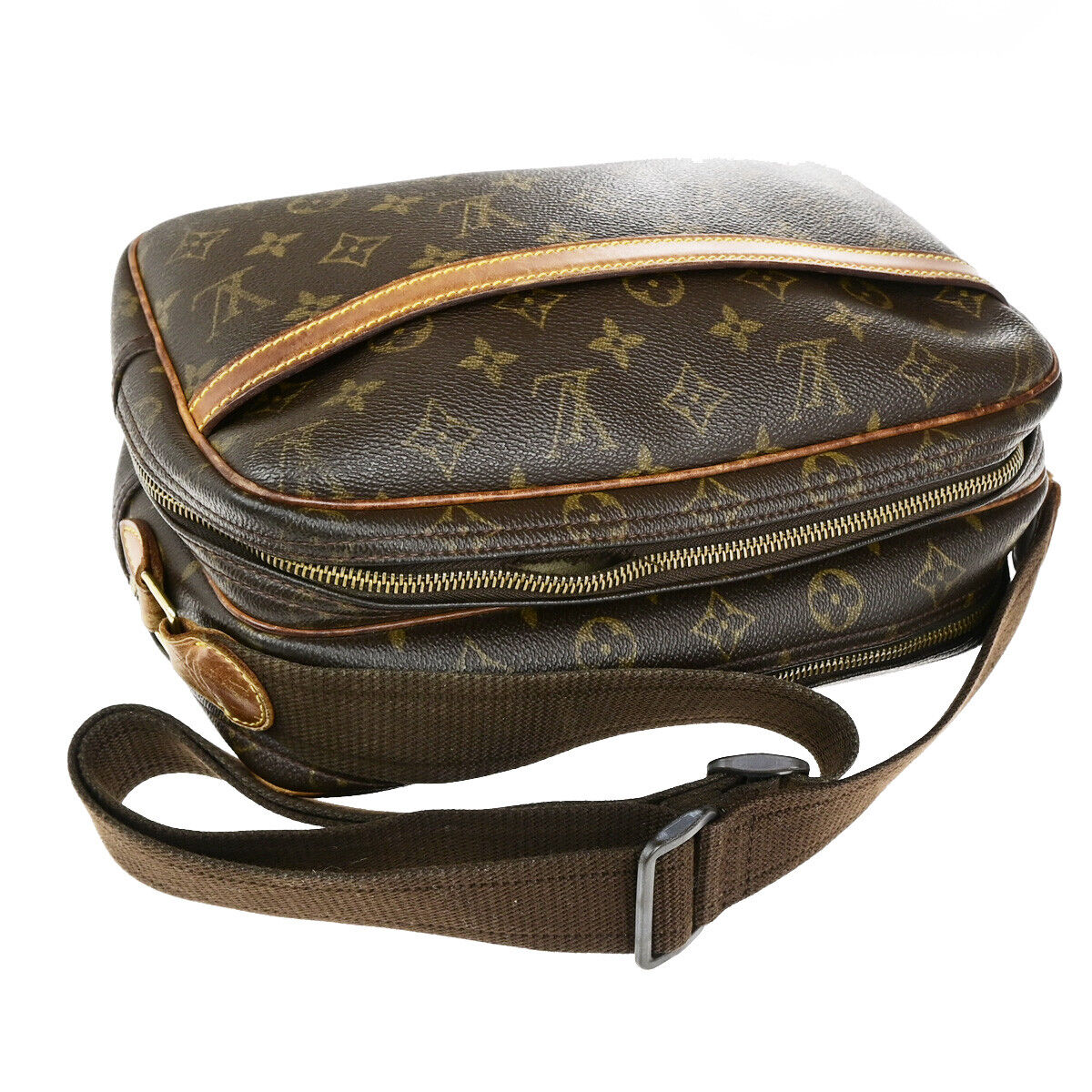 LOUIS VUITTON Reporter PM Crossbody Shoulder Bag Monogram Leather M45254 64SJ515