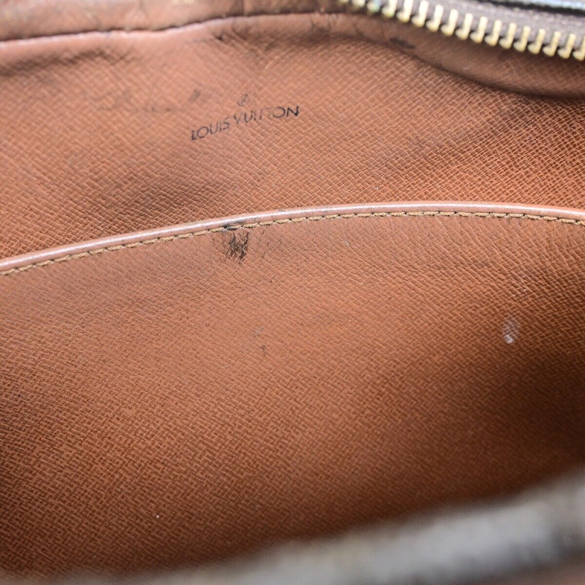 LOUIS VUITTON Compiegne 23 Clutch Hand Bag Monogram Leather Brown M51847 01FB194