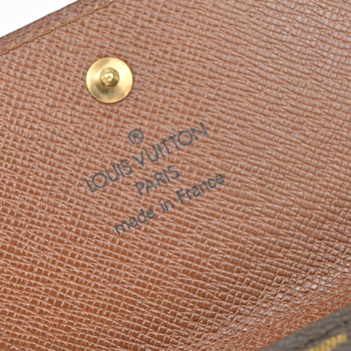LOUIS VUITTON Porte Monnaie Billet Carte Credit Wallet Monogram M61652 64KP185