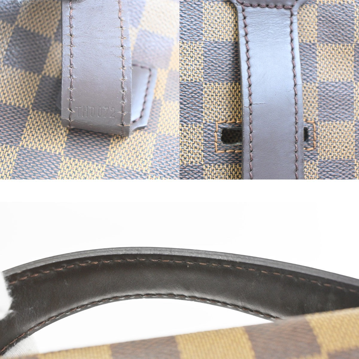 LOUIS VUITTON Broadway Satchel Shoulder Bag Damier Ebene Leather N42270 16KC885