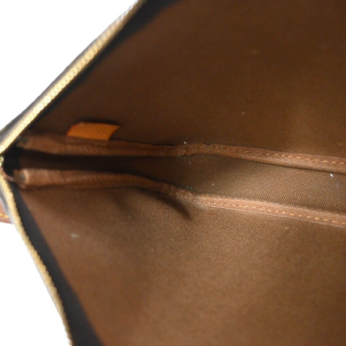 LOUIS VUITTON Pochette Accessoires Hand Bag Monogram Leather BN M51980 13ED392