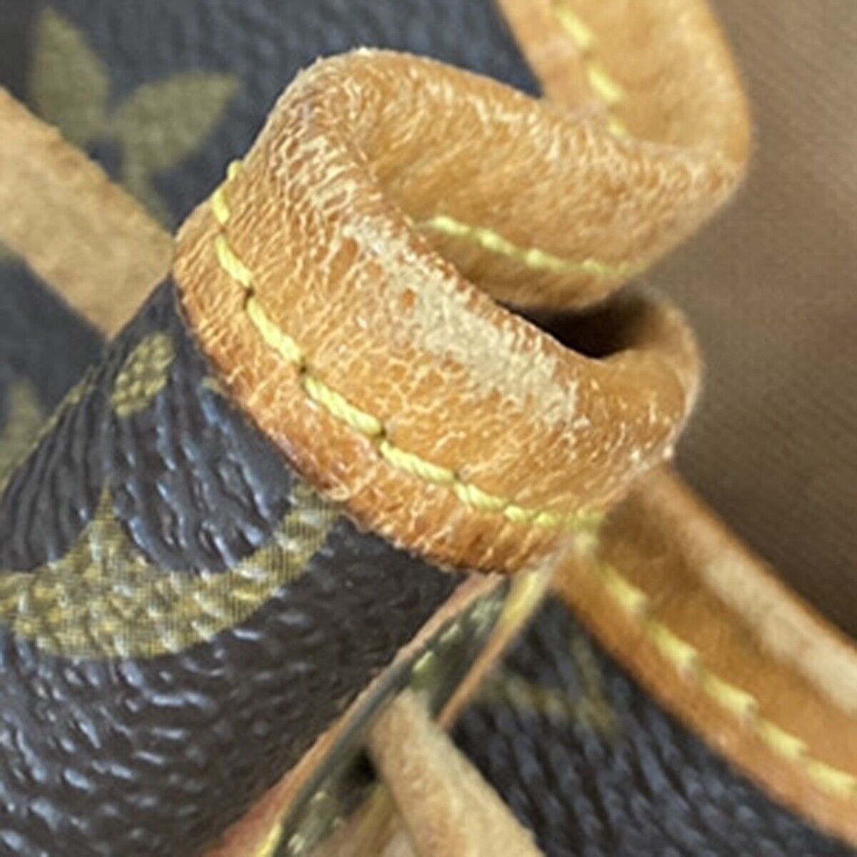 LOUIS VUITTON Noe GM Drawstring Shoulder Bag Monogram Leather BN M42224 73EC874