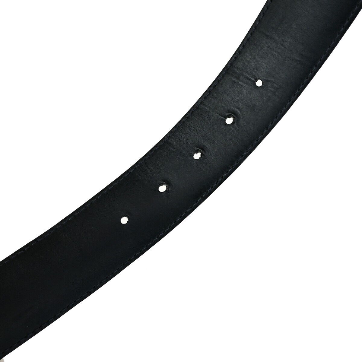 LOUIS VUITTON Ceinture Initiales Belt Damier Graphit Leather BK M0087 32ED271