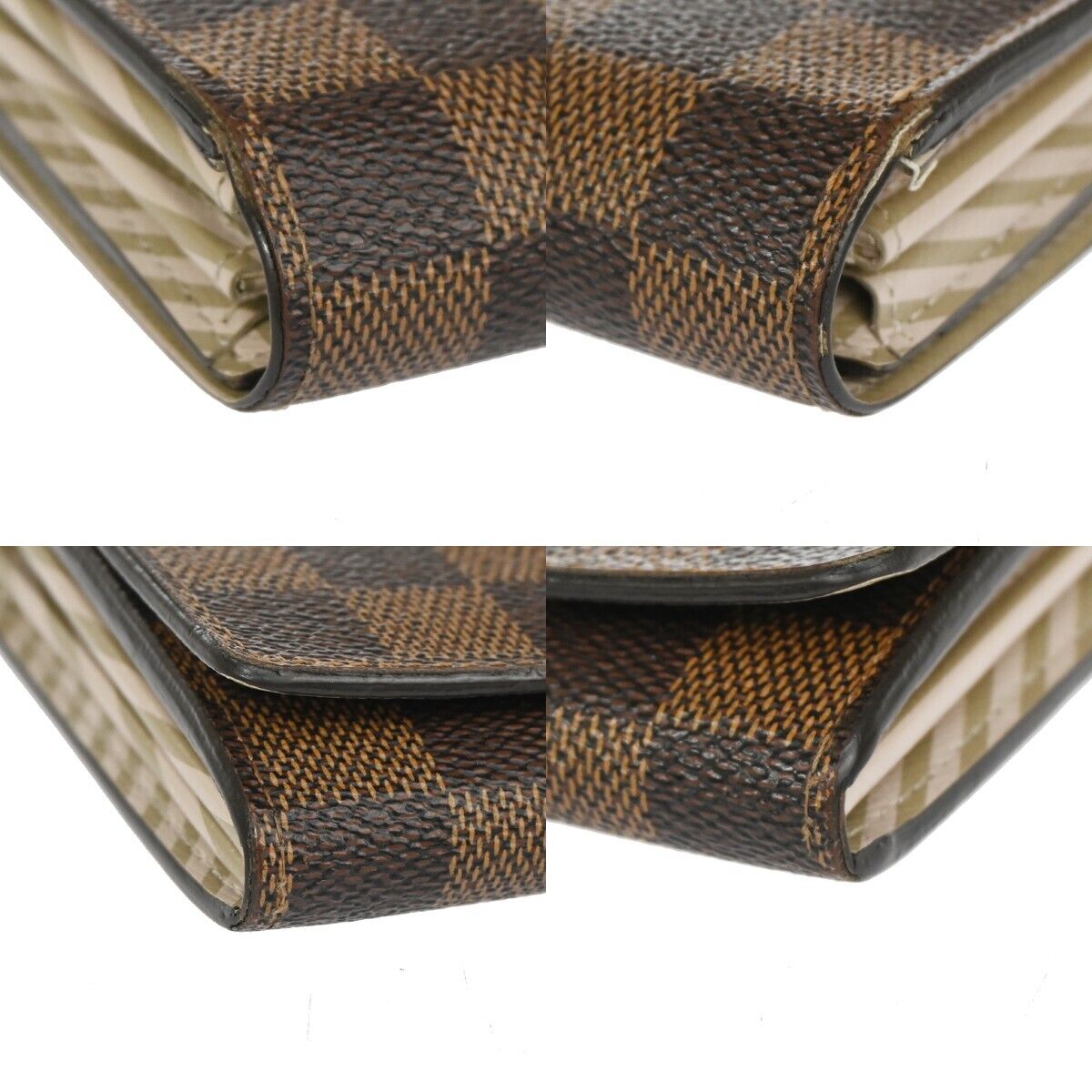 LOUIS VUITTON Portefeuille Sarah Long Bifold Wallet Damier Trunk N63179 33DA071