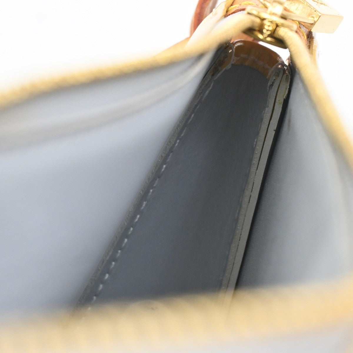 LOUIS VUITTON Lexington Hand Bag Monogram Vernis Yellow Gri M91056 67CA235