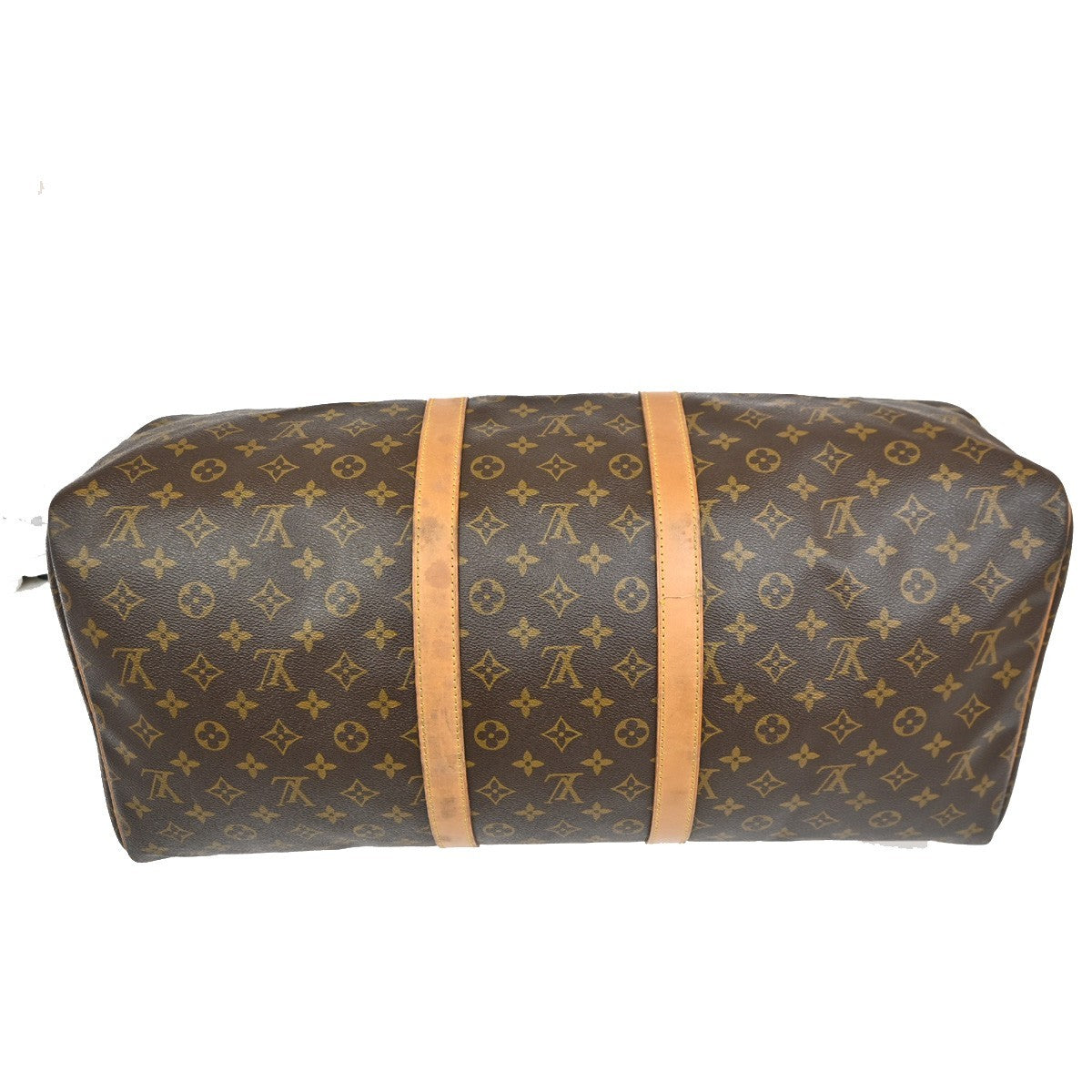 LOUIS VUITTON Keepall 55 Travel Hand Bag Monogram Leather Brown M41424 18PA033