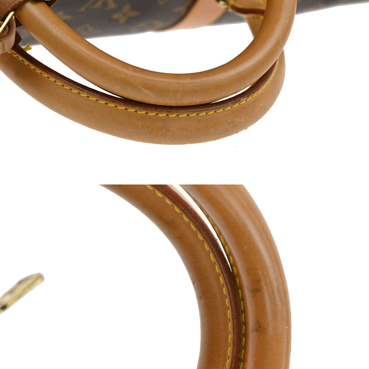 LOUIS VUITTON Keepall 60 Travel Hand Bag Monogram Leather Brown M41422 73EE235