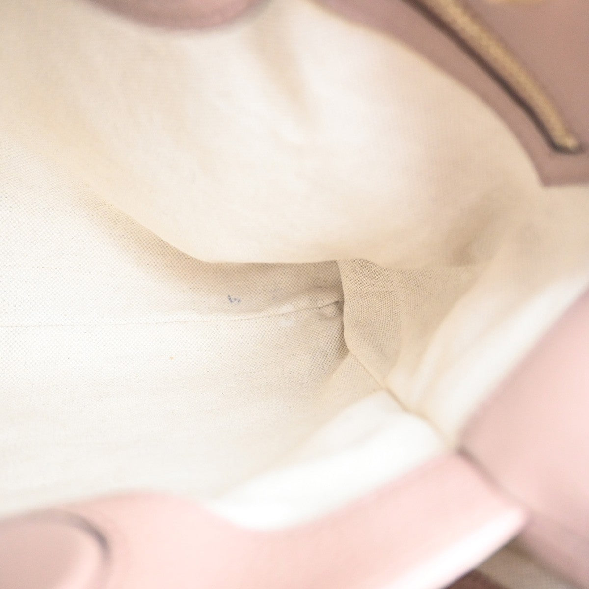 GUCCI Bamboo Handle 2way Shoulder Hand Bag Embossing Leather Pink GHW 16MA272