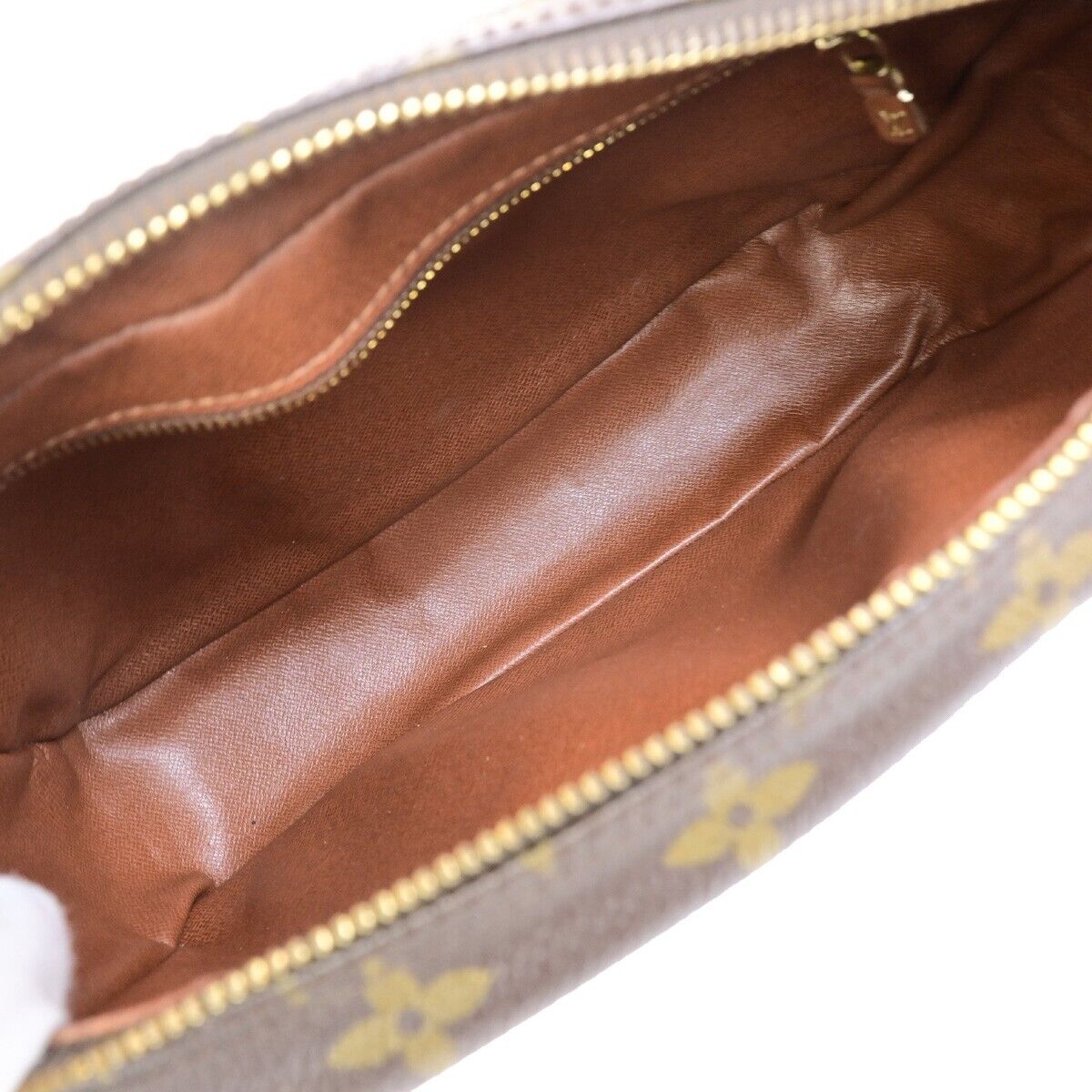 LOUIS VUITTON Trocadero 27 Shoulder Bag Monogram Leather Brown M51274 77ED035