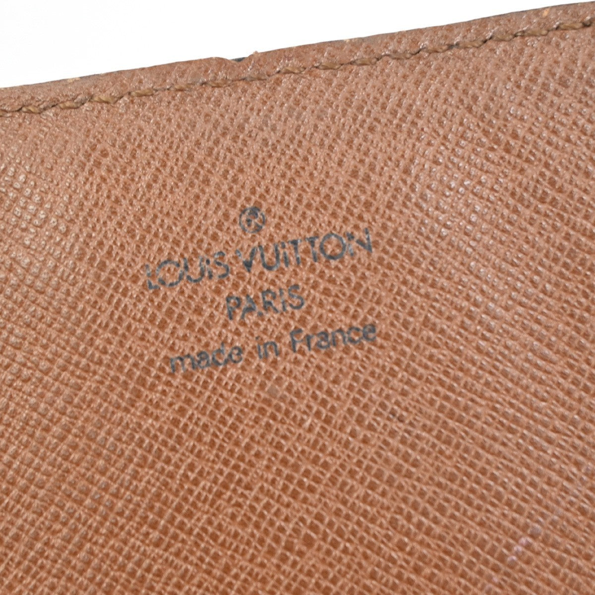 LOUIS VUITTON Cartouchiere GM Shoulder Bag Monogram Leather Brown M51252 34YH986