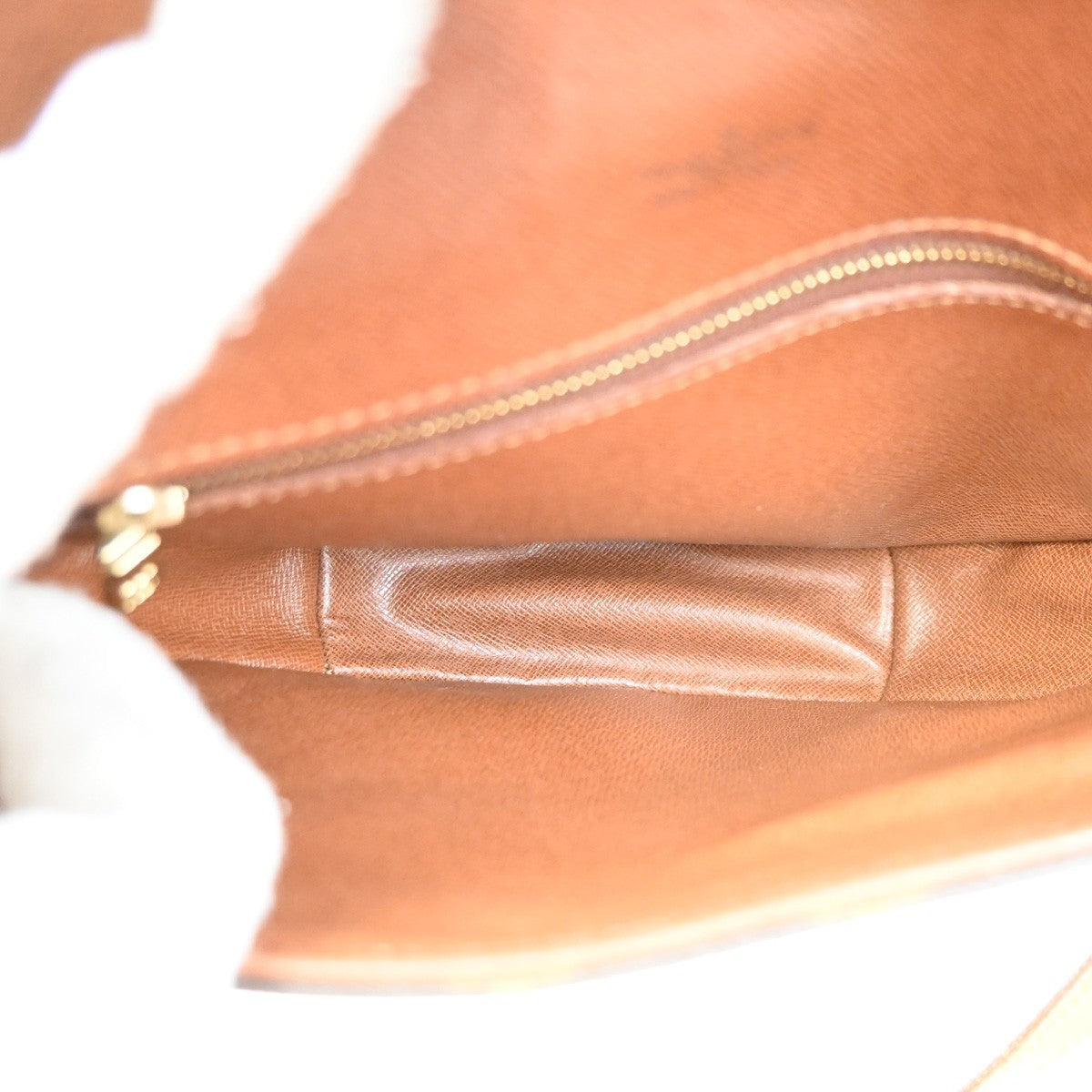 LOUIS VUITTONI Chantilly MM Shoulder Bag Monogram Leather Brown M51233 82MA070