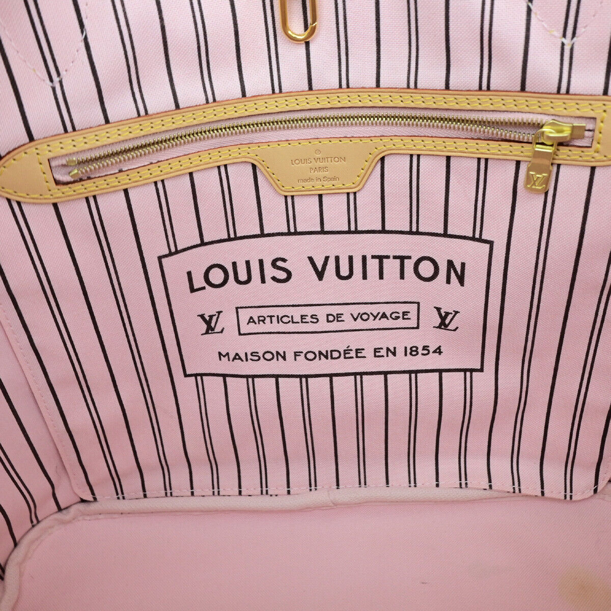 LOUIS VUITTON Neverfull MM Shoulder Tote Bag Monogram Leather M50366 691RK148