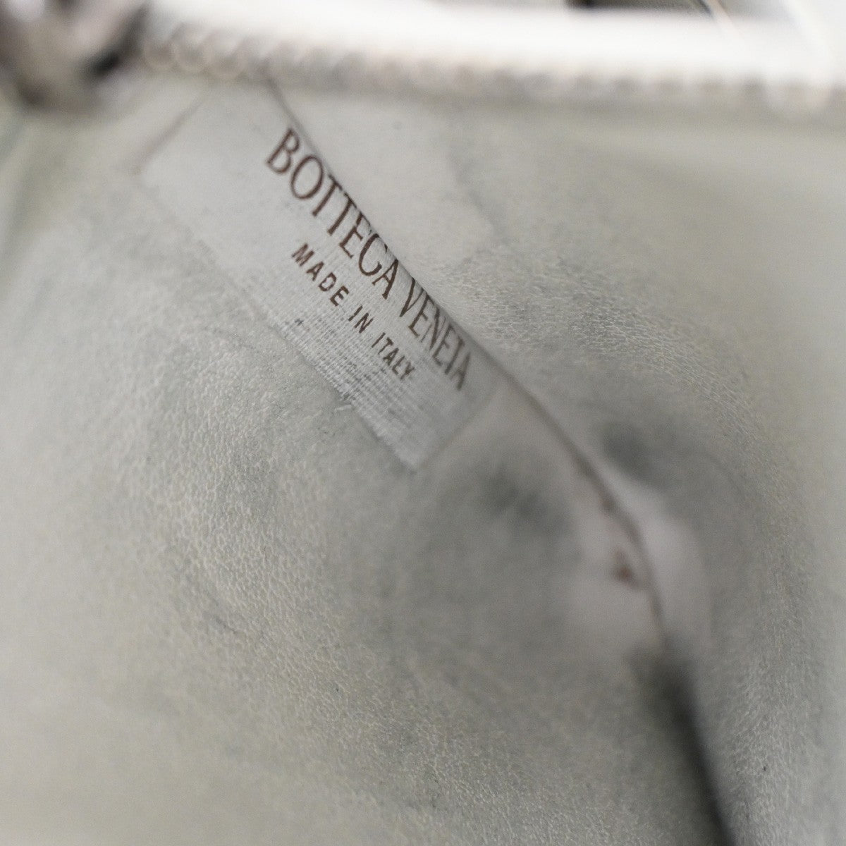 BOTTEGA VENETA Cassette Intrecciato Long Zipper Wallet Leather White 66KA968