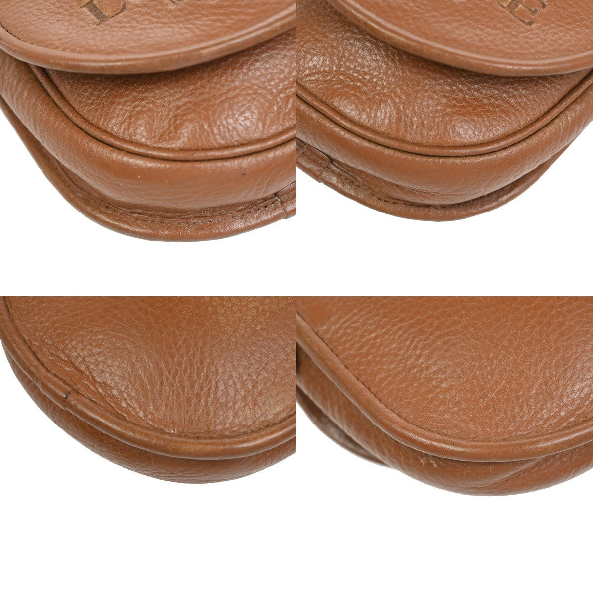 LOEWE Heritage 1846 Mini Crossbody Bag Adjustable Strap Leather Brown 38ZA362