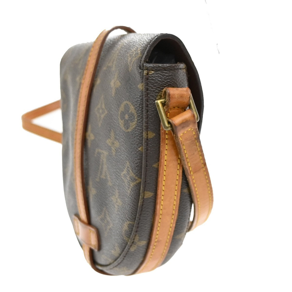 LOUIS VUITTON Chantilly PM Shoulder Bag Monogram Leather Brown M51234 80KB465