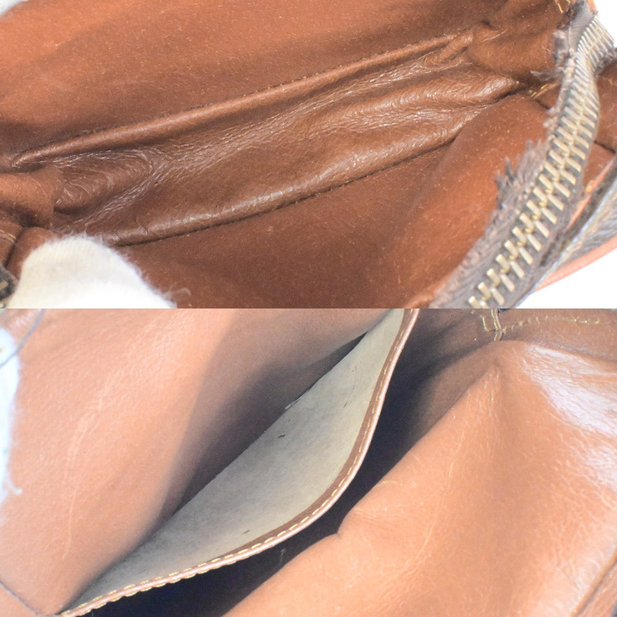 LOUIS VUITTON Mini Amazon Shoulder Bag Monogram Leather Brown M45238 04YH106