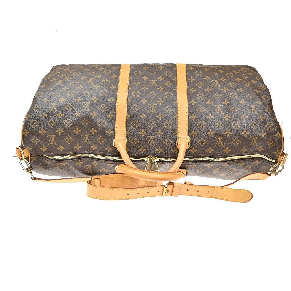 LOUIS VUITTON Keepall Bandouliere 60 2Way Hand Bag Monogram Brown M41412 23CA097