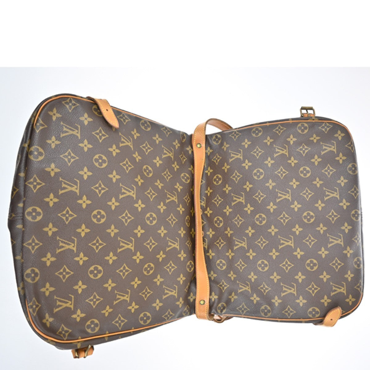 LOUIS VUITTON Saumur 35 Shoulder Bag Monogram Leather BN France M42254 82KC269
