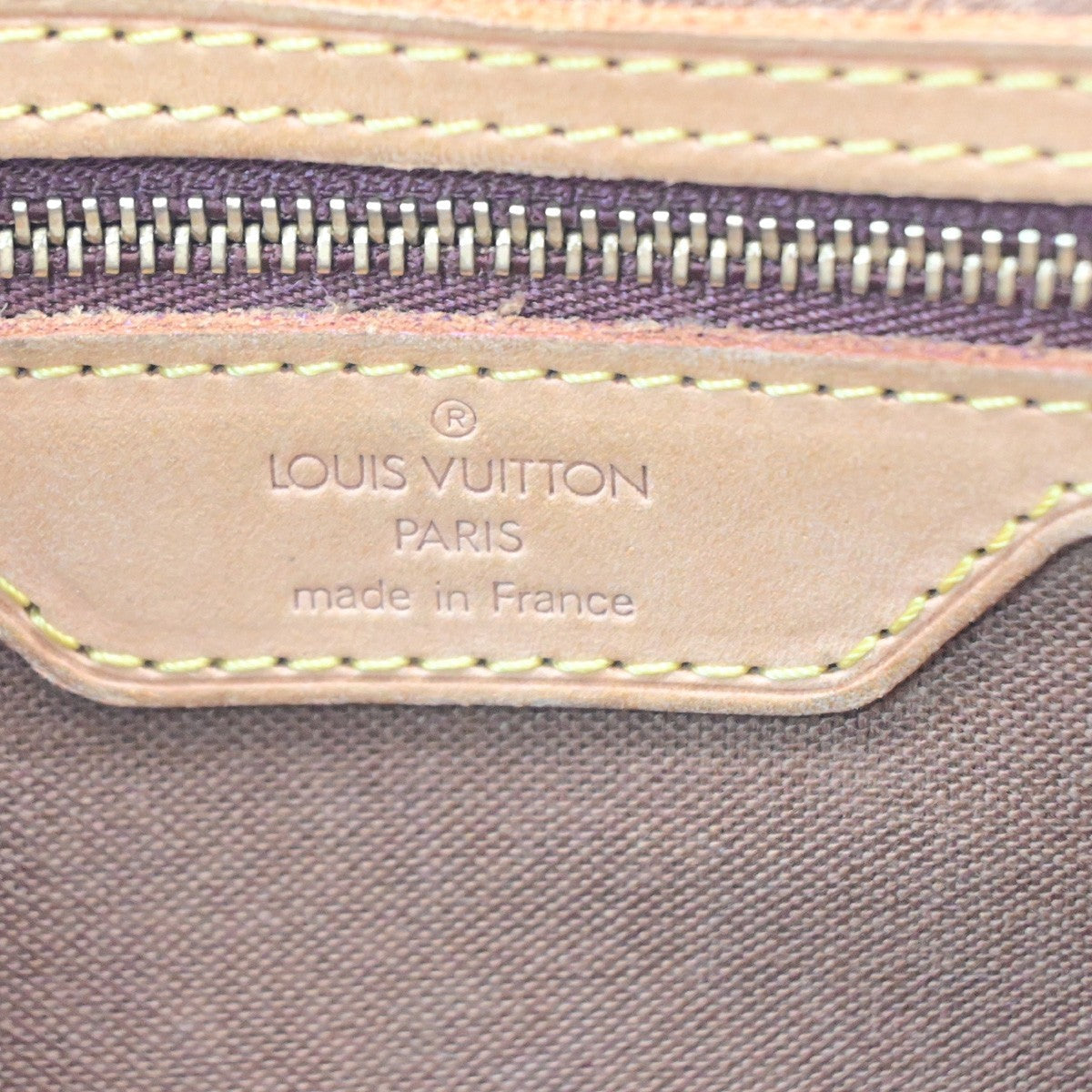 LOUIS VUITTON Sologne Shoulder Bag Monogram Leather Brown France M42250 16PA130