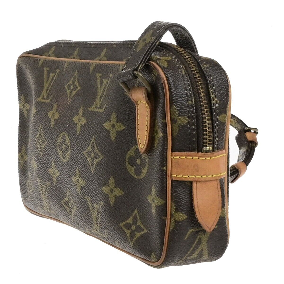 LOUIS VUITTON Marly Bandouliere Shoulder Bag Monogram Leather BN M51828 32ED228