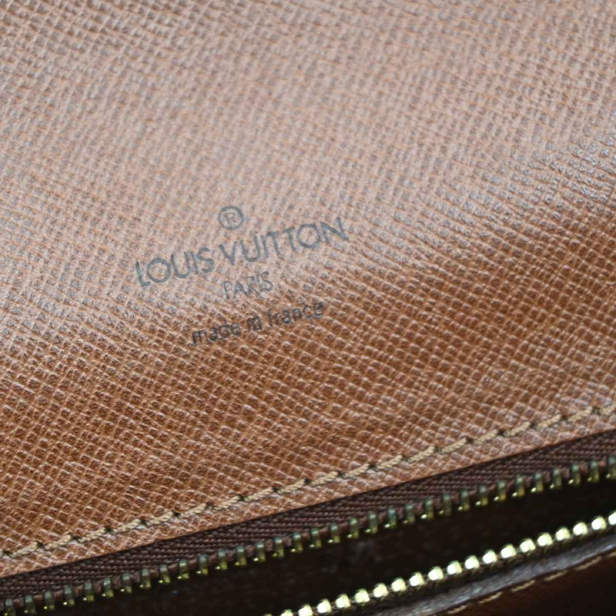 LOUIS VUITTON Chantilly PM Shoulder Bag Monogram Leather Brown M51234 86SA020