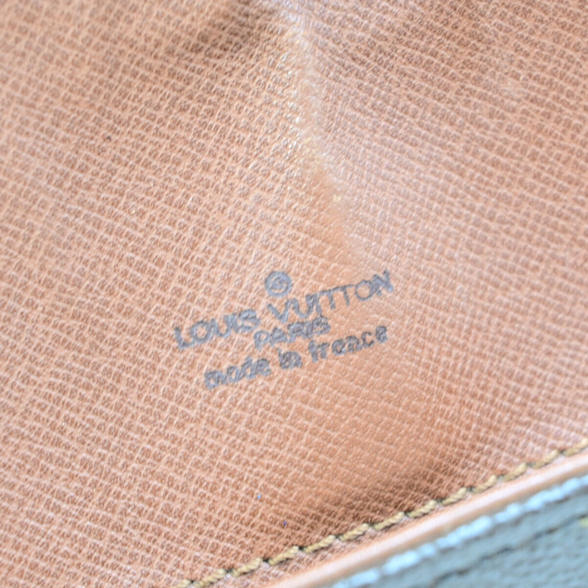 LOUIS VUITTON Chantilly GM Shoulder Bag Monogram Leather Brown M51232 62YG540