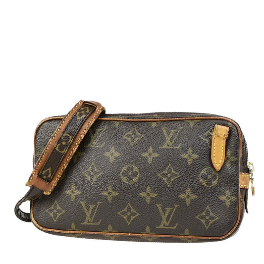 LOUIS VUITTON Marly Bandouliere Shoulder Bag Monogram Leather BN M51828 67YG530