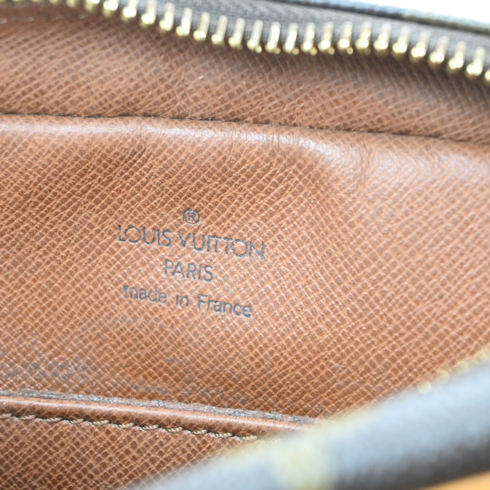 LOUIS VUITTON Compiegne 23 Clutch Hand Bag Monogram Leather Brown M51847 66KD123