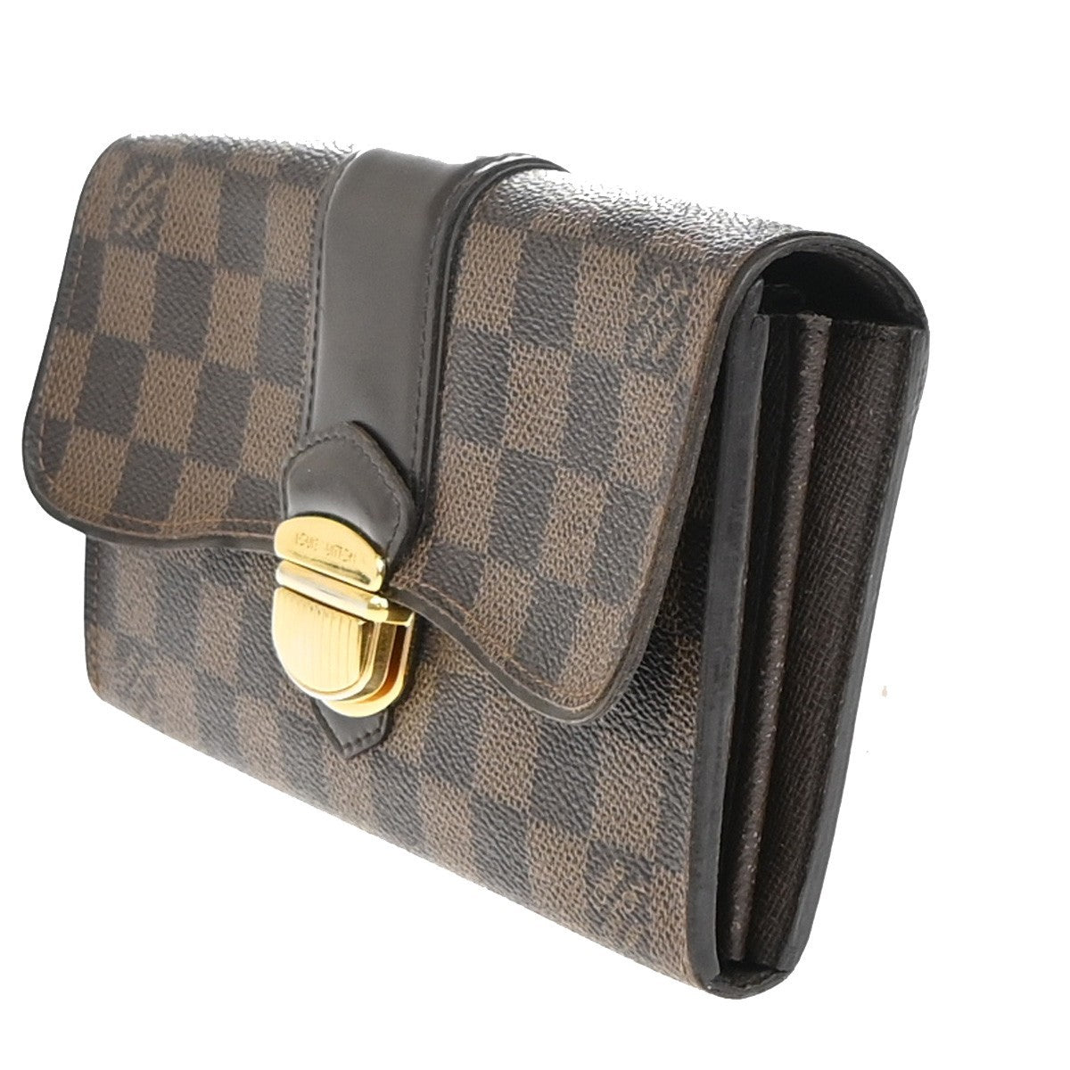 LOUIS VUITTON Portefeuille Sistine Long Bifold Wallet Damier BN N61747 30KP221