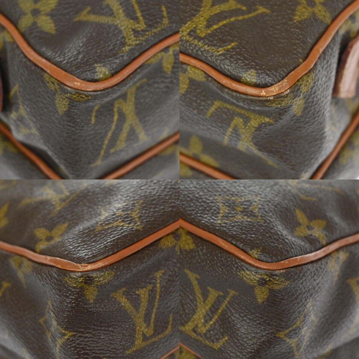 LOUIS VUITTON Mini Amazon Shoulder Bag Monogram Leather Brown M45238 69EA242