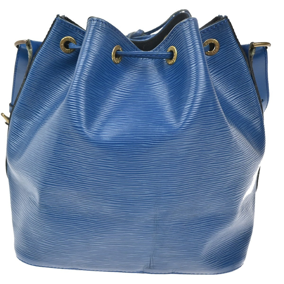 LOUIS VUITTON LV Petit Noe Shoulder Bag Epi Leather Blue France M44105 32CA679