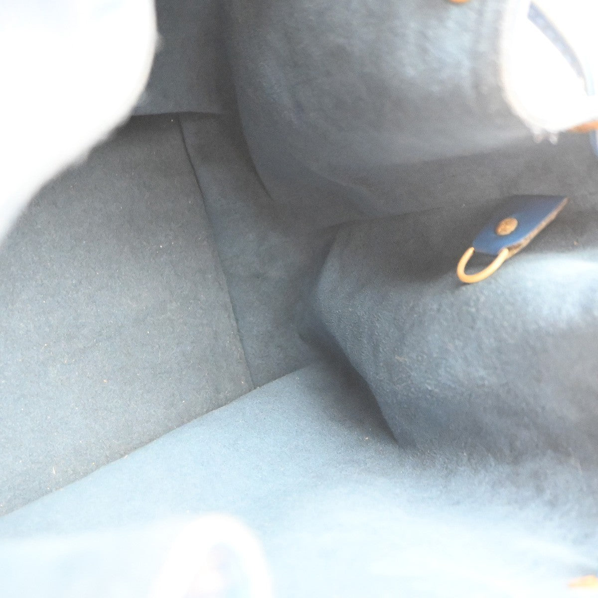 LOUIS VUITTON LV Petit Noe Shoulder Bag Epi Leather Blue France M44105 86KC177